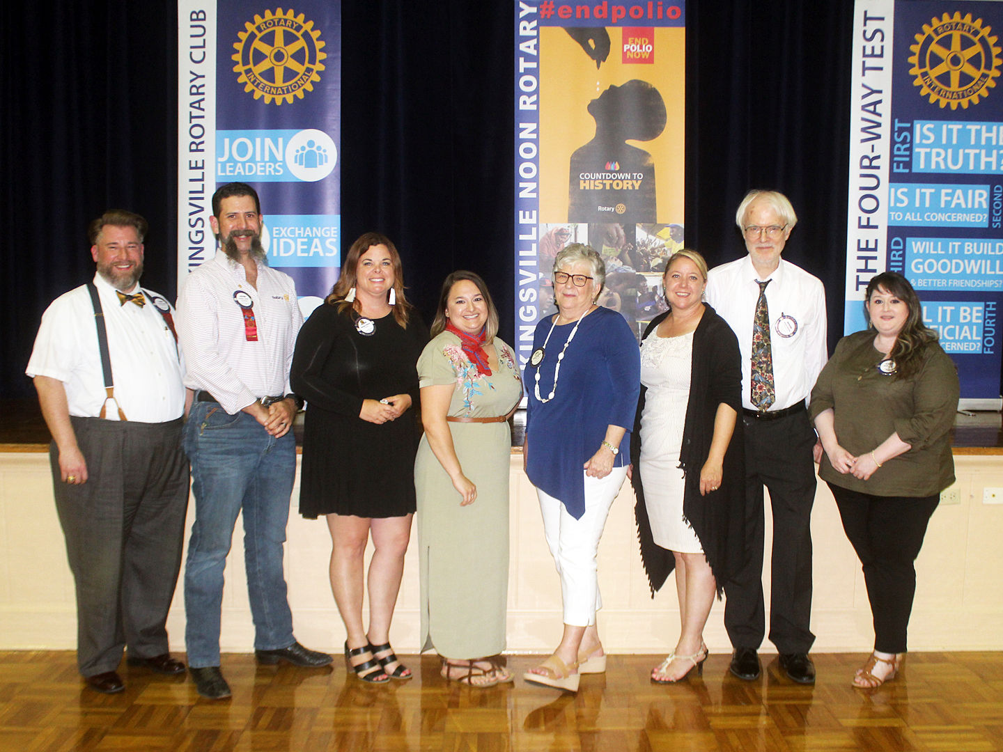 Rotary installs new officers for 2019-20 service year